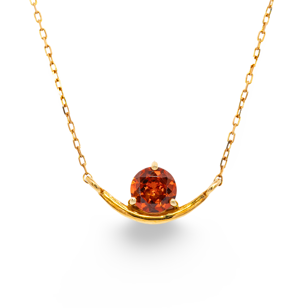 K18YGスペサルティンガーネットネックレス 5085-SPGK – iwaiwa jewellery