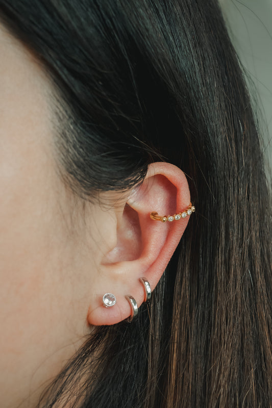 K18YGダイヤイヤーカフ(片耳用) 4968-DAK