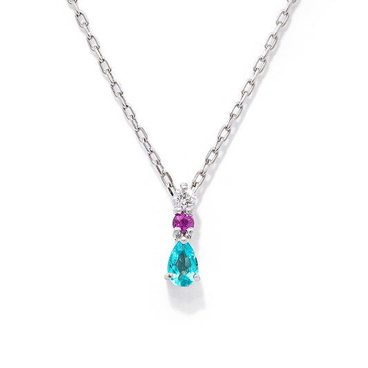 PTパライバトルマリンネックレス X9030-PLPT