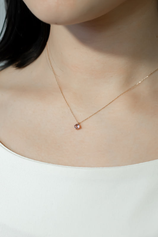 K18PGモルガナイトネックレス 5087-MGP