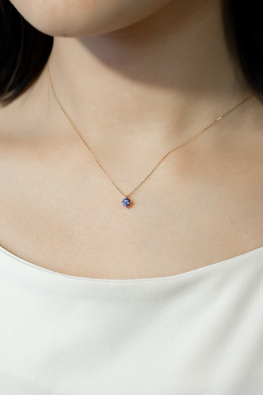 K18PGタンザナイトネックレス 5087B-TAP