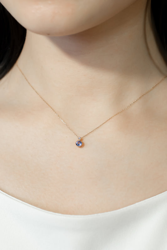 K18PGタンザナイトネックレス 5088-TAP