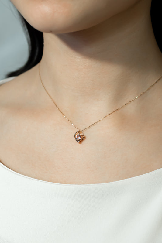 K18PGモルガナイトネックレス 5089-MGP