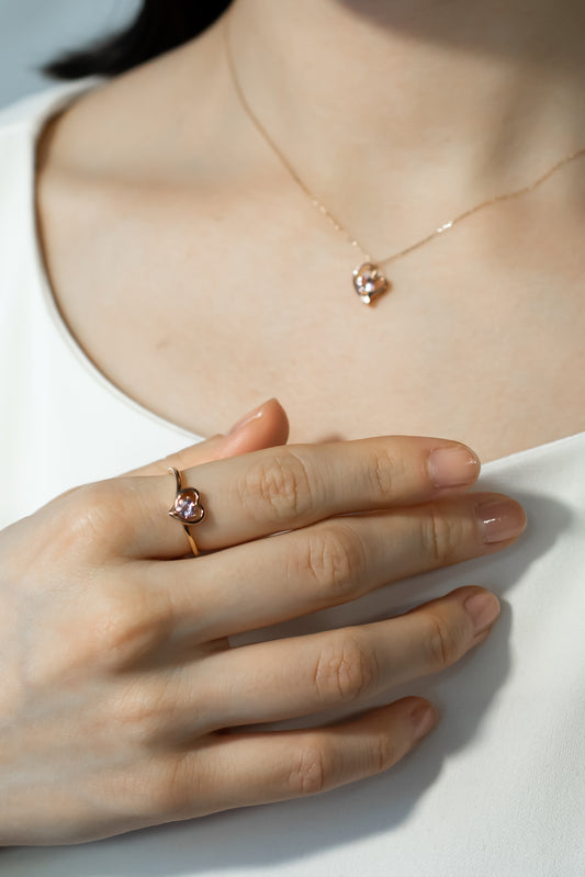 K18PGモルガナイトリング 5092-MGP