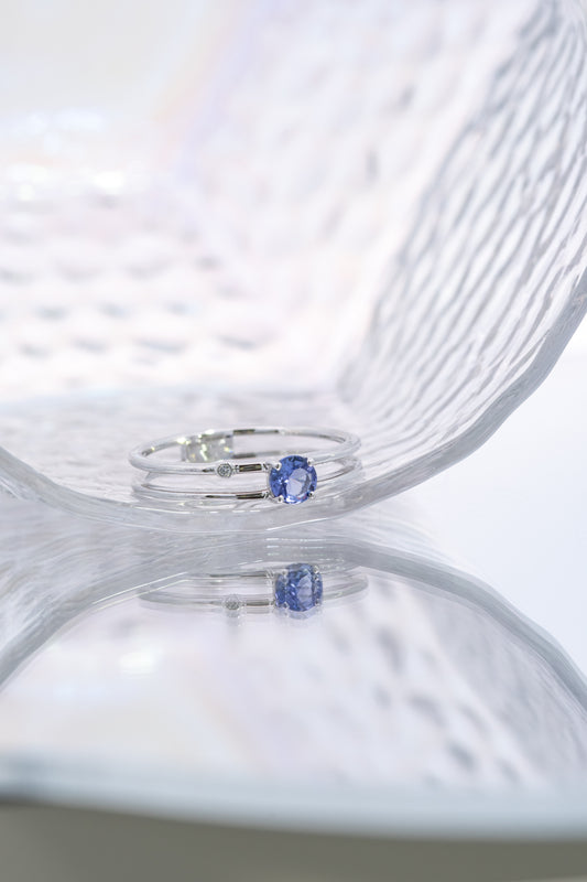 K18WGタンザナイトリング 5095-TAW