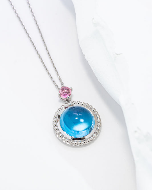 PTブルートパーズネックレス 5848B-BTPT