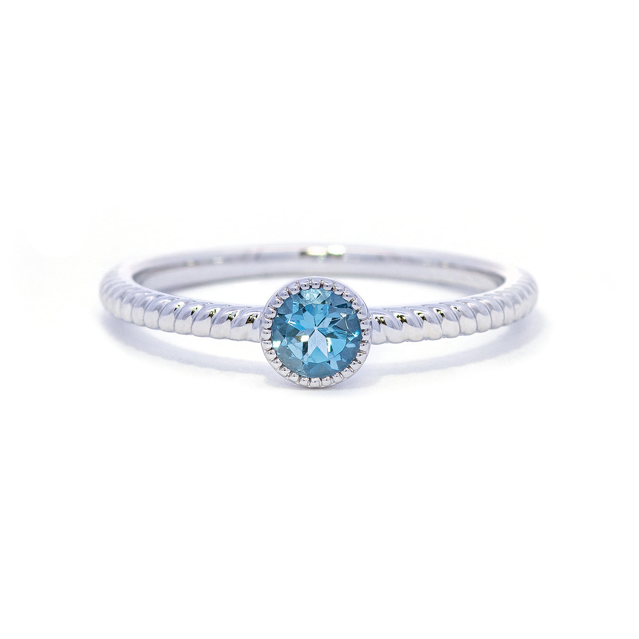 K18WGアクアマリンリング 5094-AQW – iwaiwa jewellery