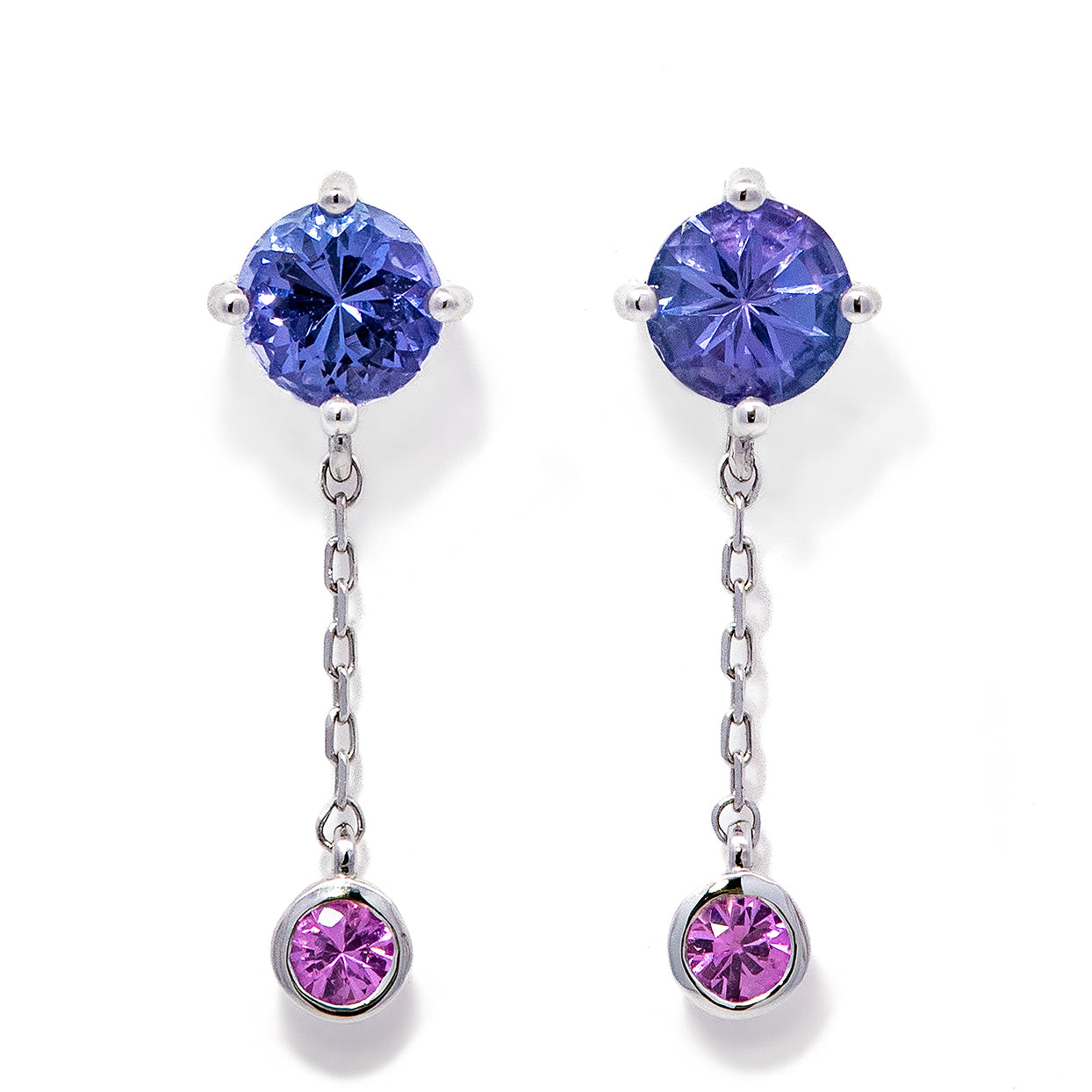 K18WGタンザナイトピアス 5280-TAW – iwaiwa jewellery