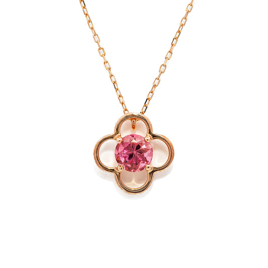 K18PGピンクトルマリンネックレス 5084-PTP