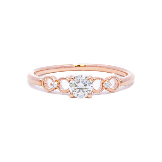 K18PGダイヤモンドリング 5709-DAP