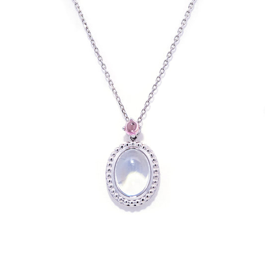 PTレインボームーンストーンネックレス 5849-ANPT