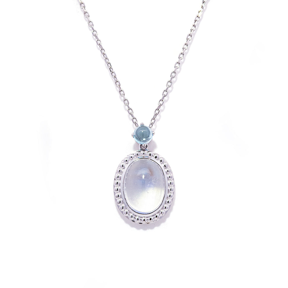 PTレインボームーンストーンネックレス 5849-ANPT – iwaiwa jewellery