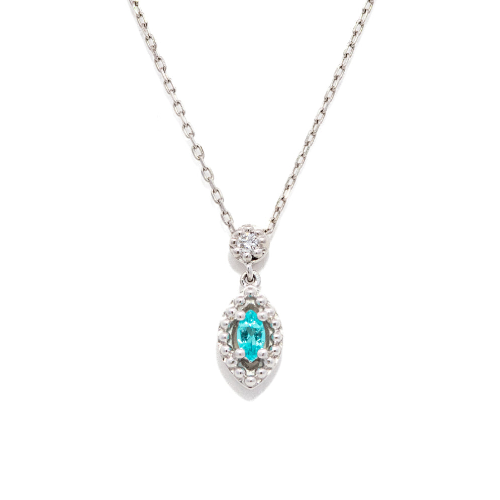 PTパライバトルマリンネックレス X9050-PLPT – iwaiwa jewellery