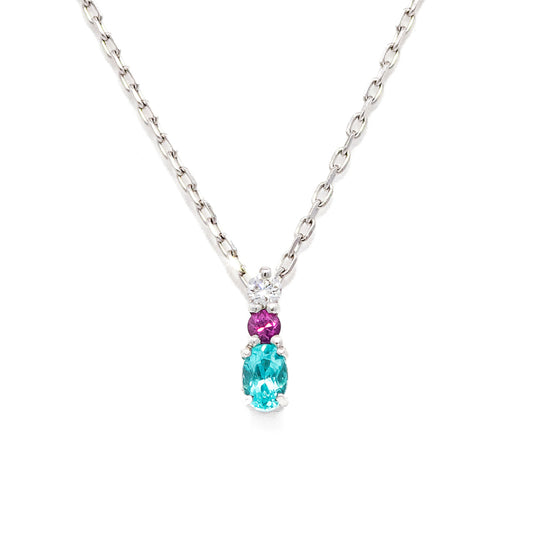 PTパライバトルマリンネックレス X9031-PLPT