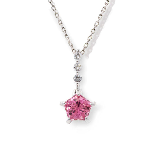 PTピンクトルマリンネックレス X8843-PTPT