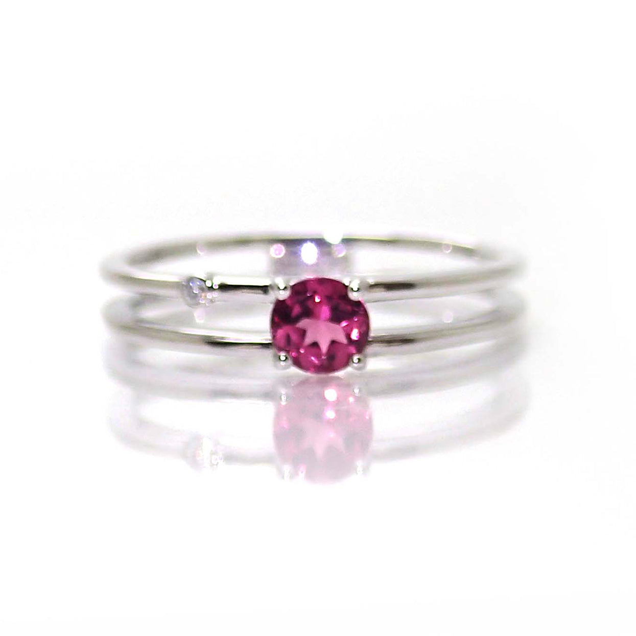 K18WGピンクトルマリンリング 5095-PTW – iwaiwa jewellery