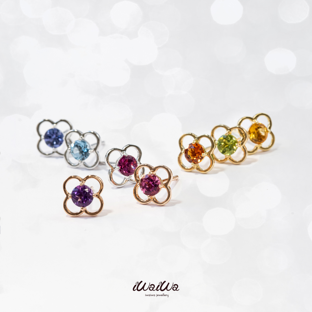K18YGスペサルティンガーネットピアス 5084B-SPGK – iwaiwa jewellery K18YGスペサルティンガーネットピアス 5084B-SPGK – iwaiwa jewellery