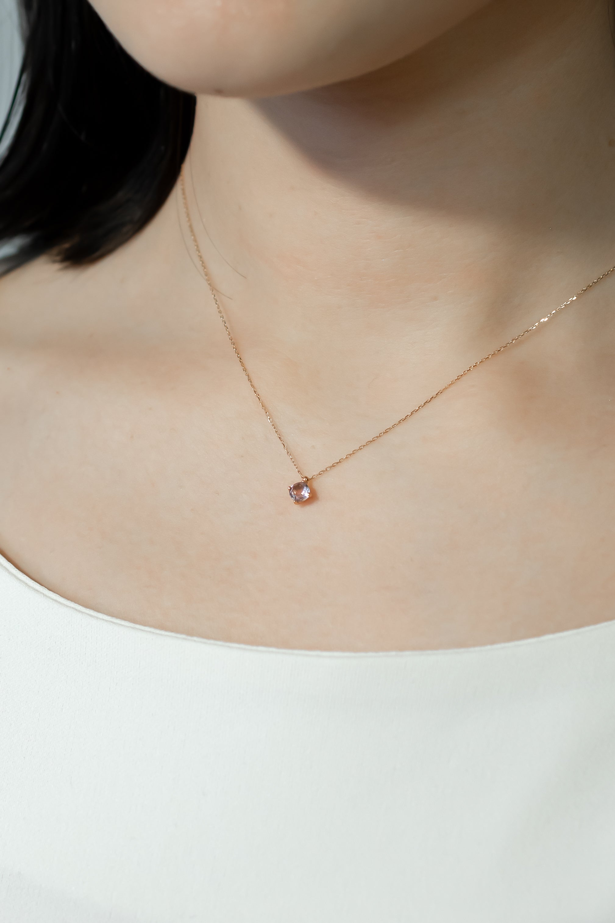 K18PGモルガナイトネックレス 5087-MGP – iwaiwa jewellery