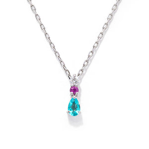 PTパライバトルマリンネックレス　X9030-PLPT