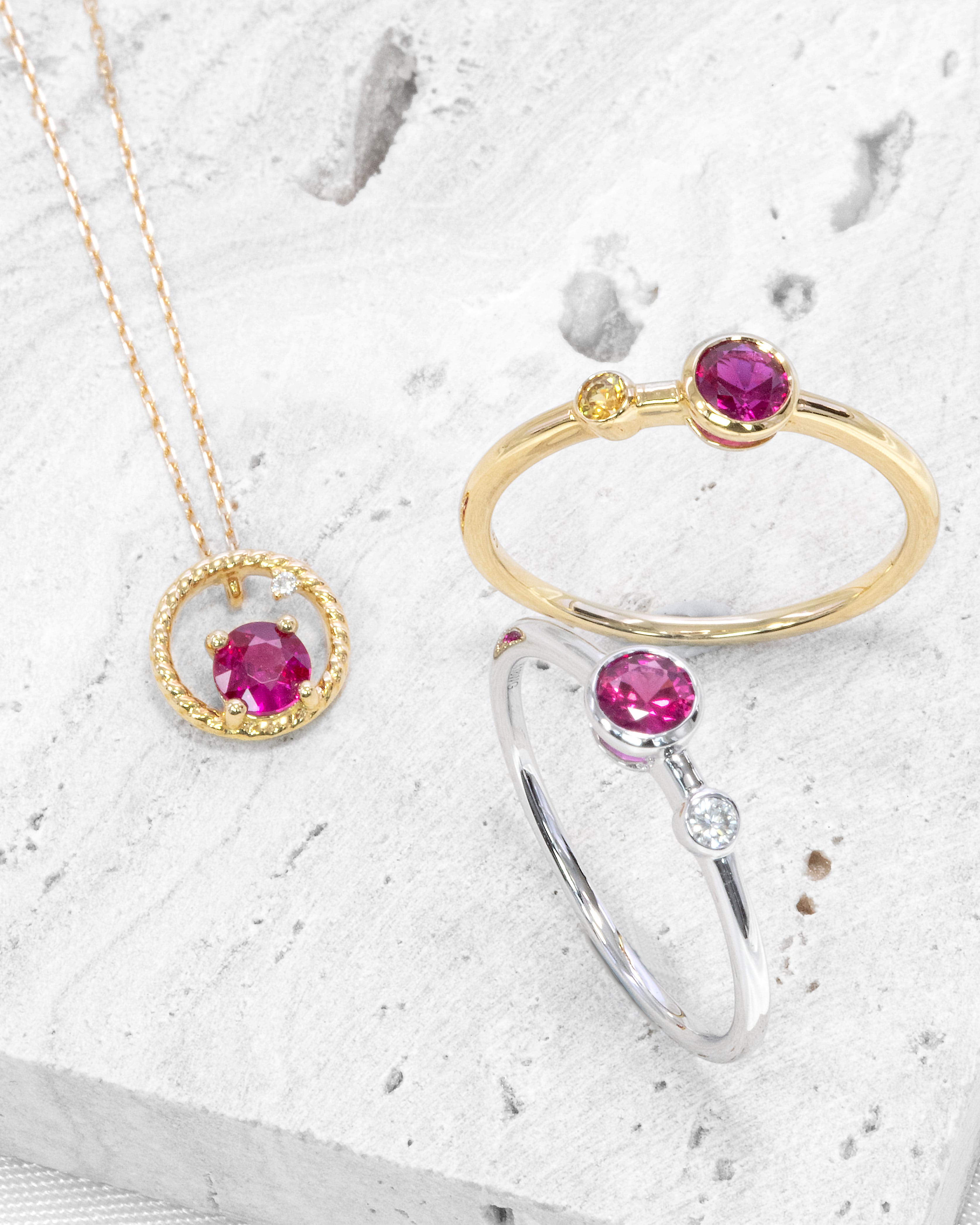 K18YGルビーリング 5097-RBK – iwaiwa jewellery