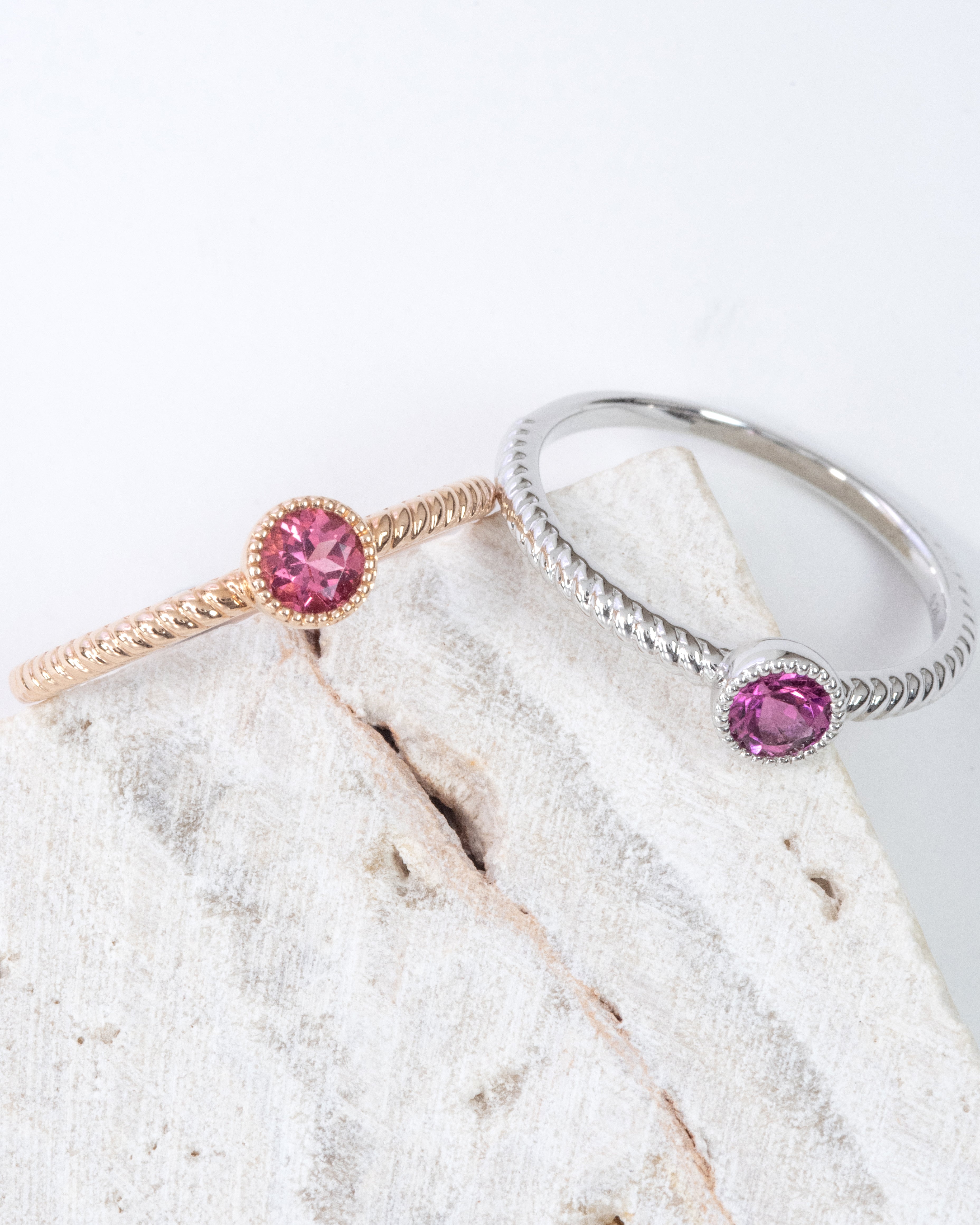 【for moco様】ルベライト＆ピンクトルマリン　ワイヤーラッピング　ペントプ K18PGピンクトルマリントリング 5094-PTP – iwaiwa jewellery