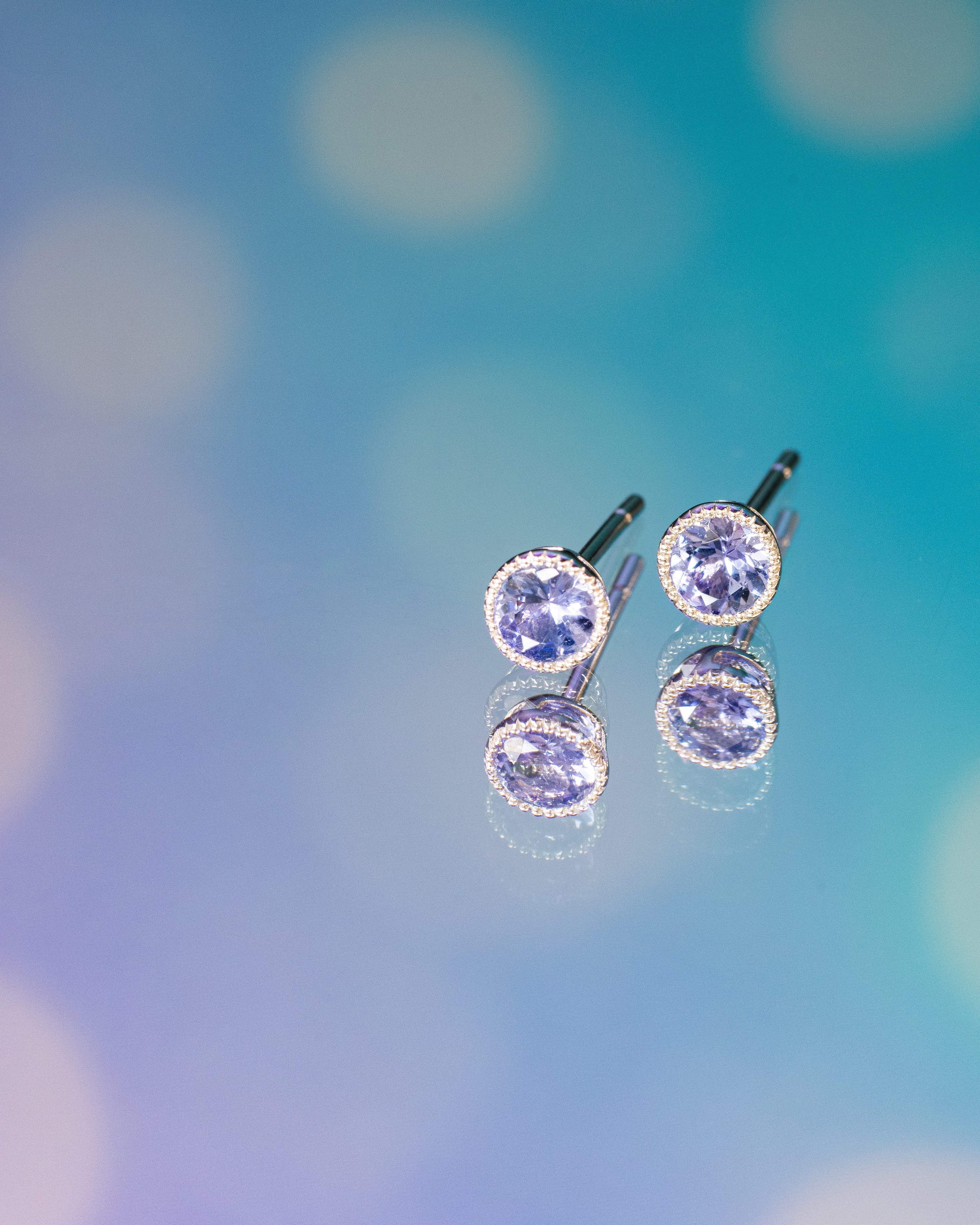 K18WGタンザナイトピアス 5088B-TAW – iwaiwa jewellery