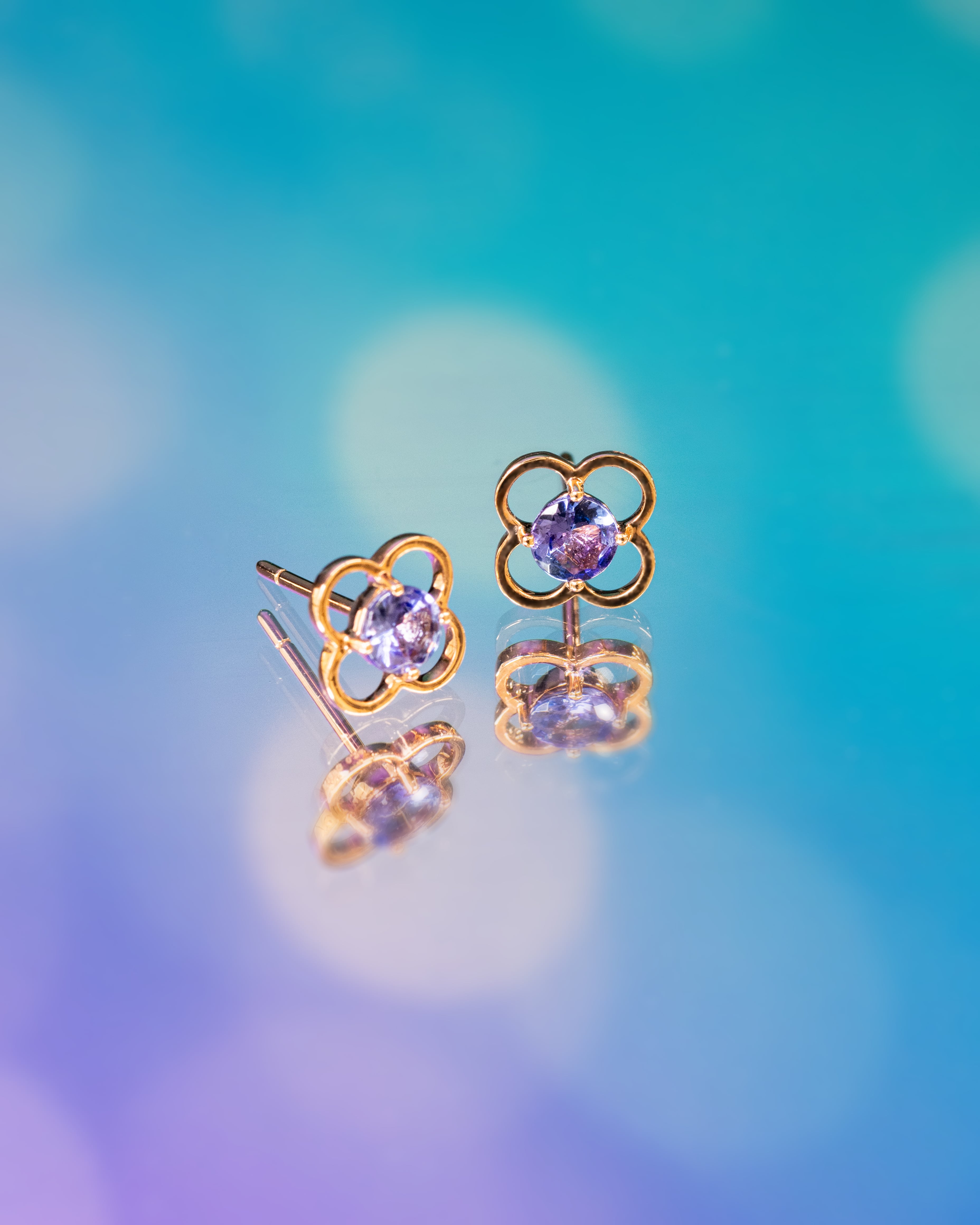 K18PGタンザナイトピアス 5084B-TAP – iwaiwa jewellery