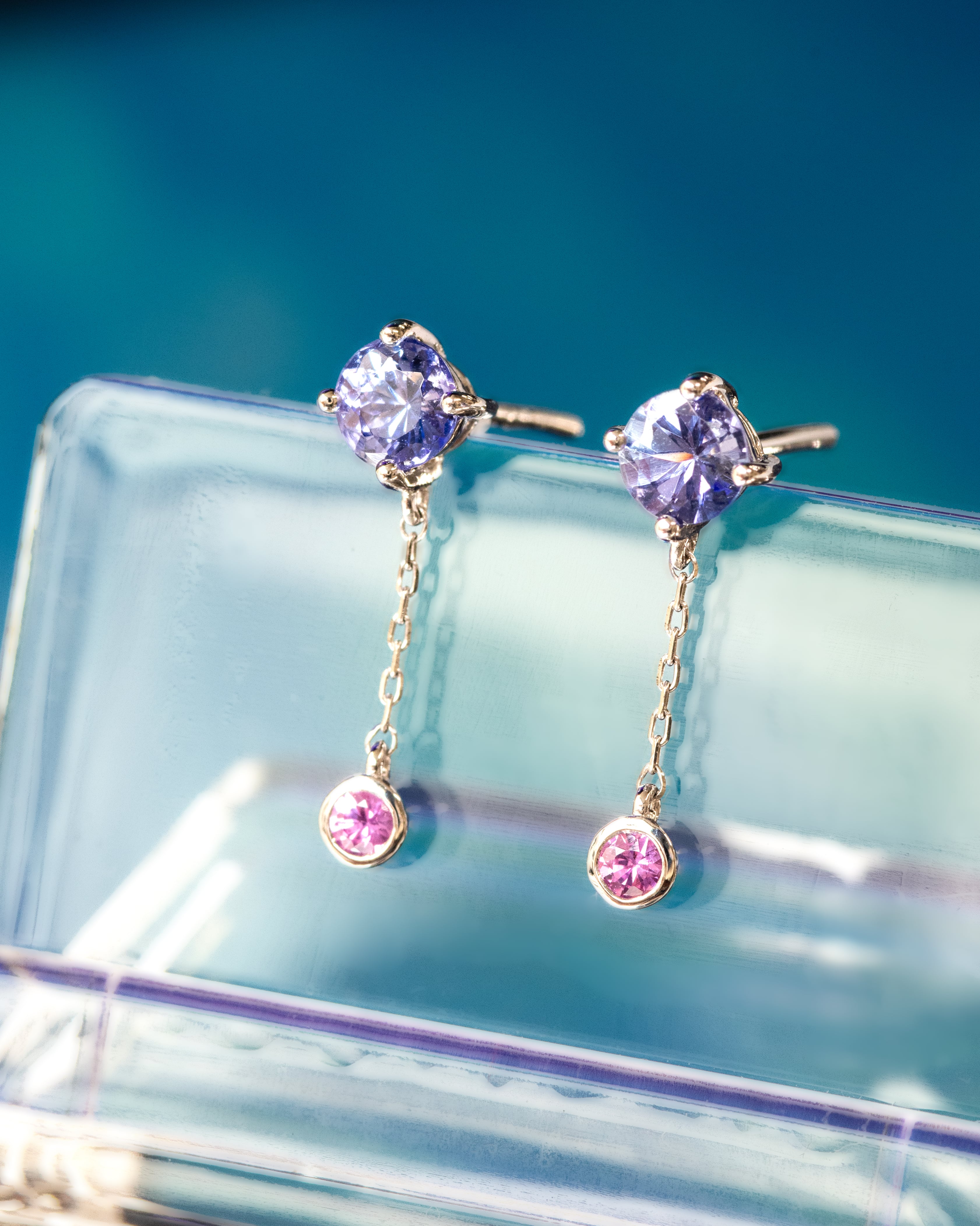 K18WGタンザナイトピアス 5280-TAW – iwaiwa jewellery