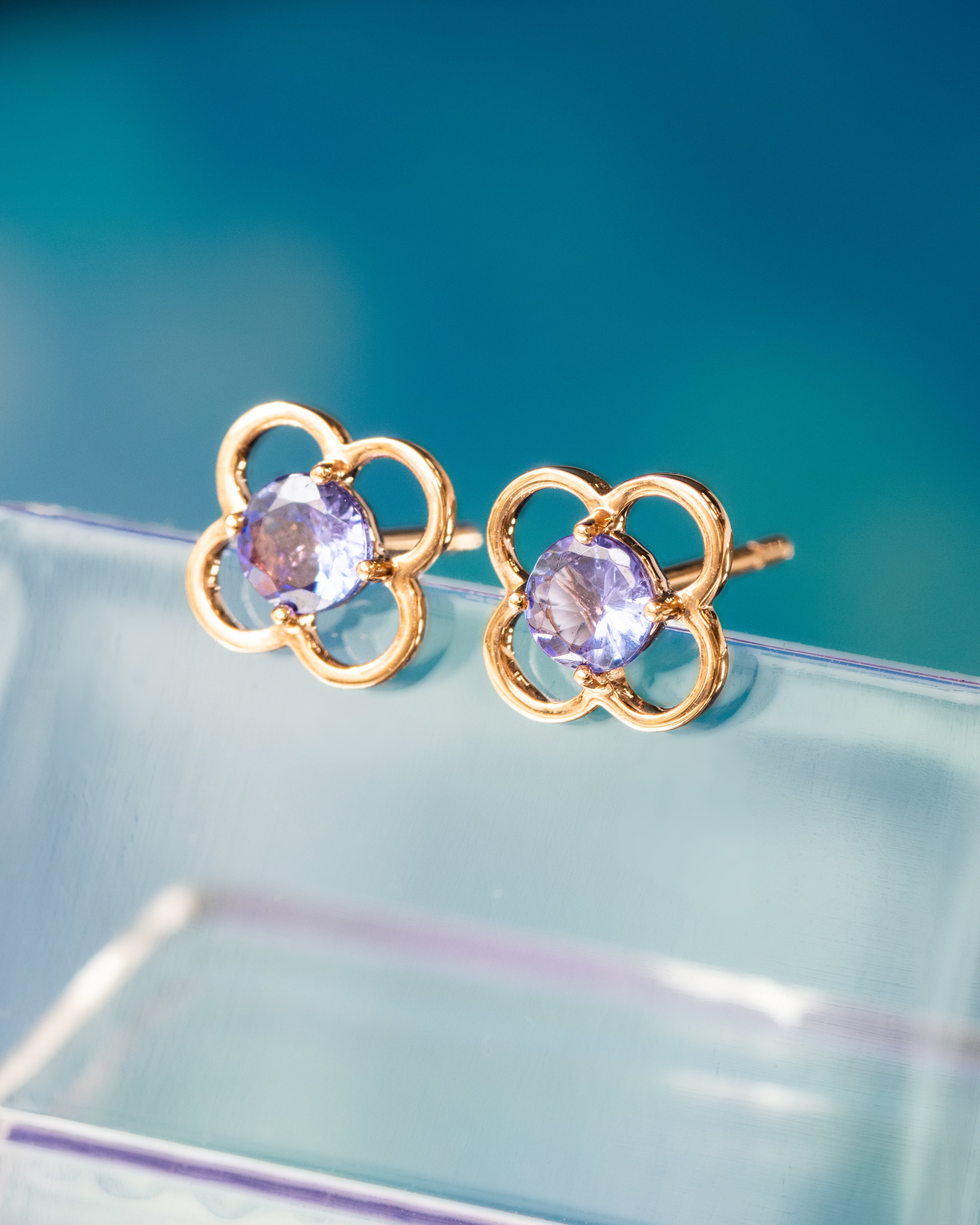 K18PGタンザナイトピアス 5084B-TAP – iwaiwa jewellery
