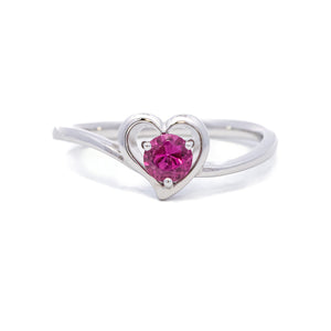 K18WGピンクトルマリンリング　5092-PTW