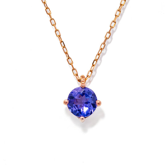 K18PGタンザナイトネックレス　5087B-TAP