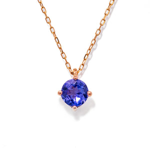 K18PGタンザナイトネックレス　5087B-TAP