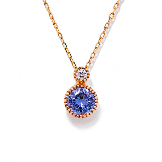 K18PGタンザナイトネックレス  5088-TAP