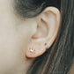 K18PGモルガナイトピアス　5084B-MGP