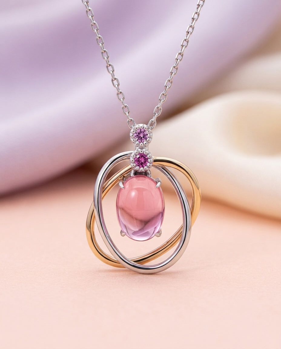 PTK18PGピンクトルマリンネックレス 5983-PTPTP – iwaiwa jewellery