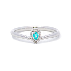 PTパライバトルマリンリング　X9026-PLPT