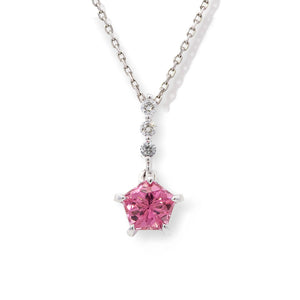 PTピンクトルマリンネックレス　X8843-PTPT