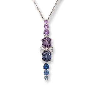 PTカラースピネルネックレス　X8902-SNPT